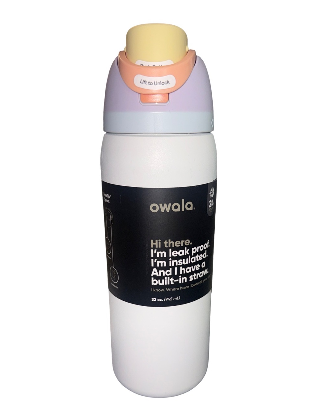Owala 32oz FreeSip Stainless Steel
Water Bottle - Sleek
New with Tag - Picture 2 of 9